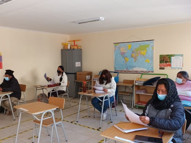 Socios del Valle de Lasana se benefician con nivelación de estudios