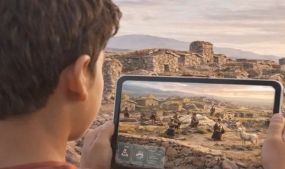 experiencia patrimonial con tecnología de realidad aumentada